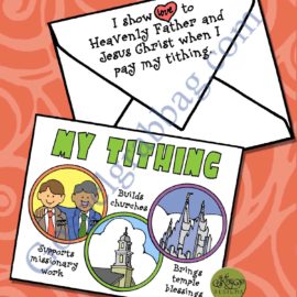$1.50 Little LESSON LIFESAVER Activity for Come Follow Me – Primary and Home (family home evening), LDS, Christian