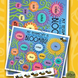 $3.00 COME FOLLOW ME, Young Women, Sunday School, Seminary, Family Home Evening, LDS printables