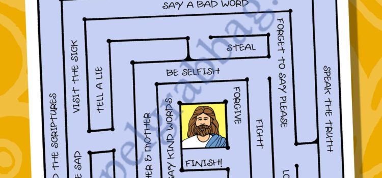 I am happy when I FOLLOW JESUS decision maze