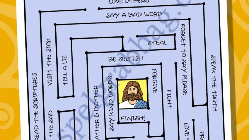 I am happy when I FOLLOW JESUS decision maze