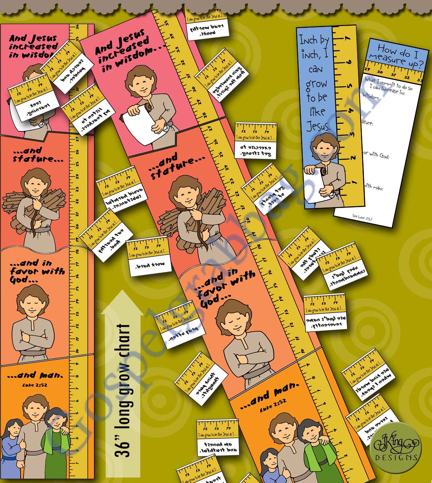 I Can Grow Like Jesus POSTER ACTIVITY