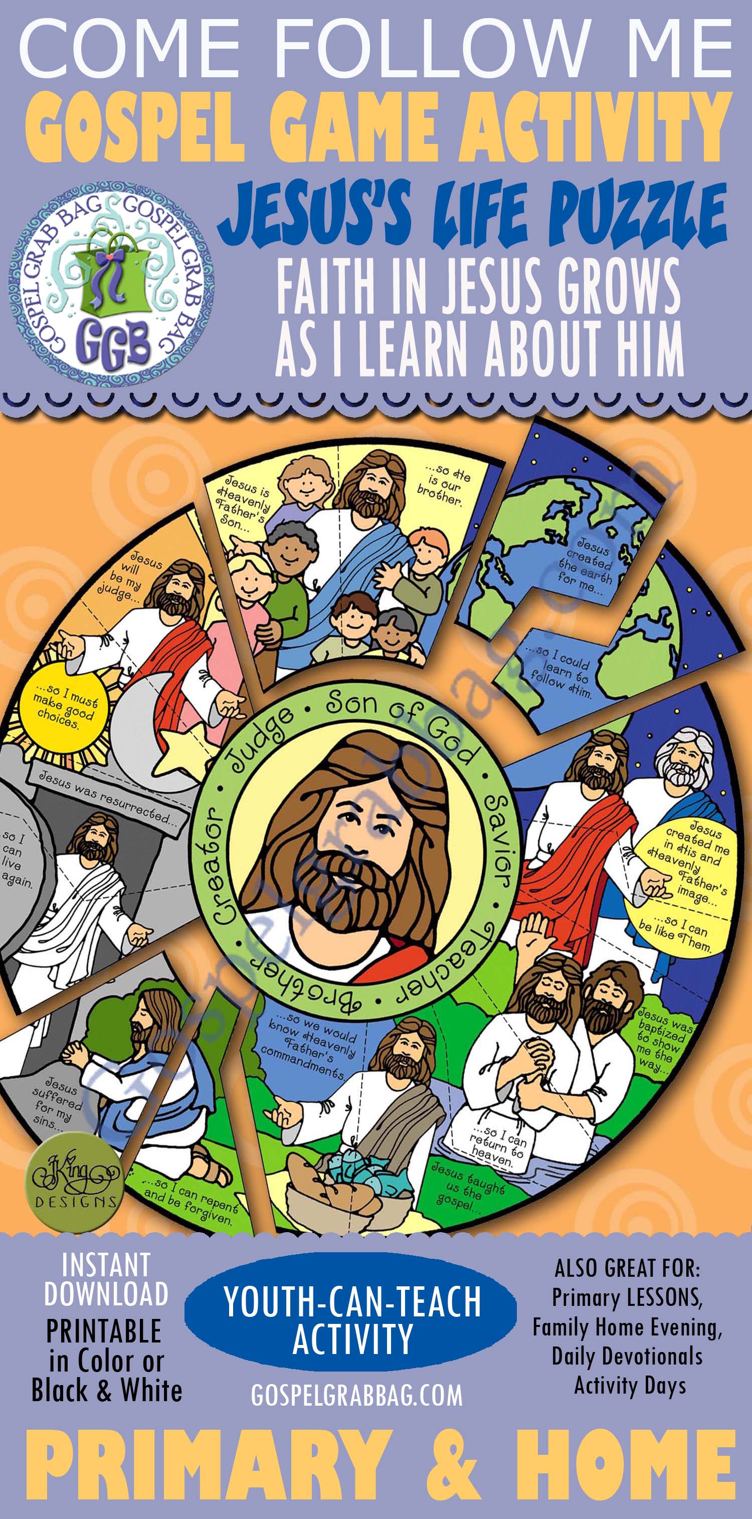 Jesus's Life Puzzle
