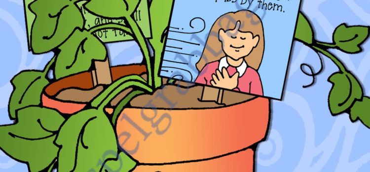 WORD OF WISDOM: LDS Lesson Ideas – Family Home Evening, teach the Word of Wisdom, law of health, D&C 89 LESSON LIFESAVER Activity Word of Wisdom Blossom Blessings (Healthy Flower Pot)