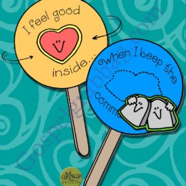 HAPPINESS: Keep the Commandments FEEL-GOOD FLIP-FLAG