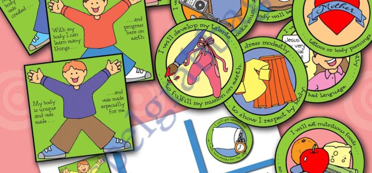 $3.50 POST-AND-PRESENT Activity for Come Follow Me – Primary and Home (family home evening), Sunday School, Seminary