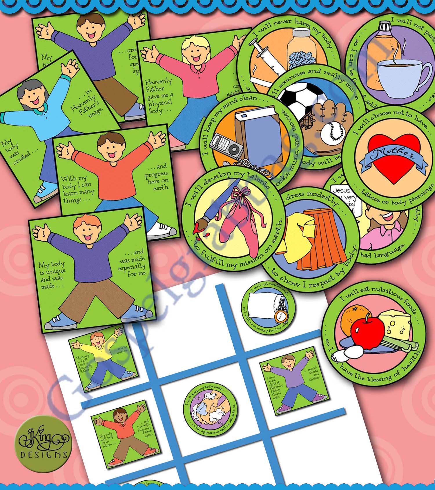 $3.50 POST-AND-PRESENT Activity for Come Follow Me – Primary and Home (family home evening), Sunday School, Seminary