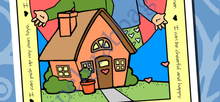 I’m so thankful for my home! (poster or coloring page)