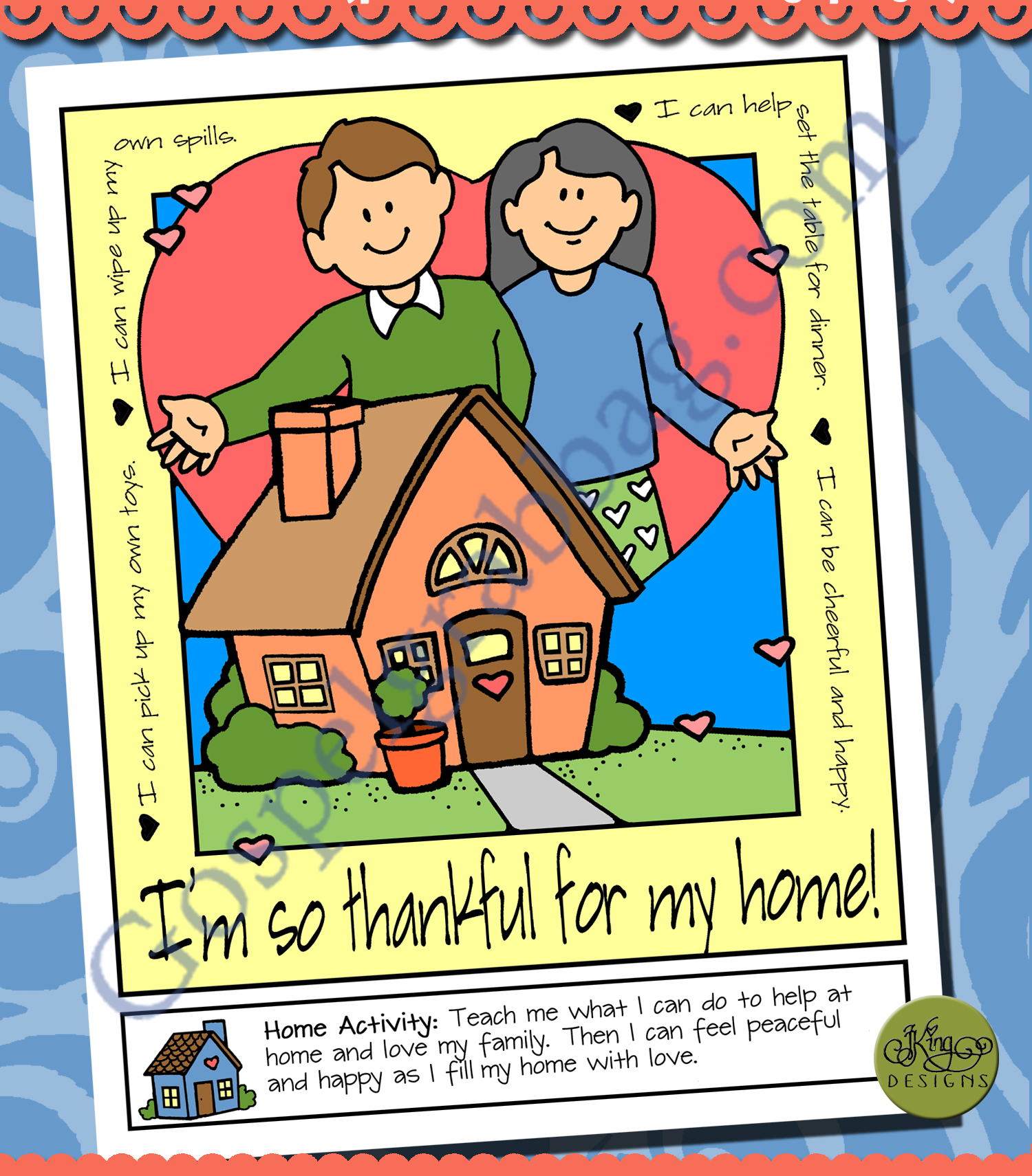 $1.50 Little LESSON LIFESAVER Activity for Ages 2-5 - Nursery, Primary and home, family home evening