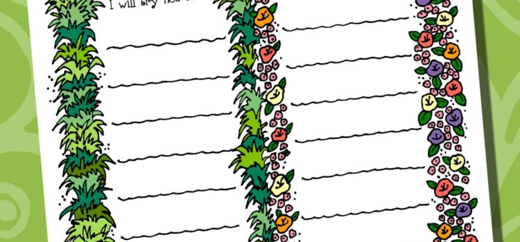 $1.75 activity for teens for Come Follow Me