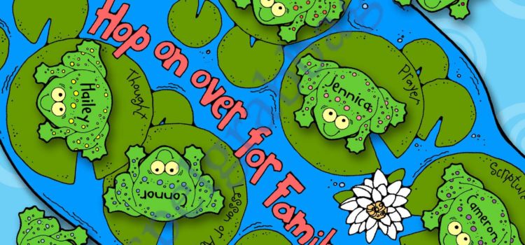 Gospel Fun Activities: Introduction – Family Home Evening Chart “Hop on Over to Family Home Evening”