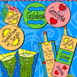 THE HOLY GHOST GUIDES scripture underlining & tag game