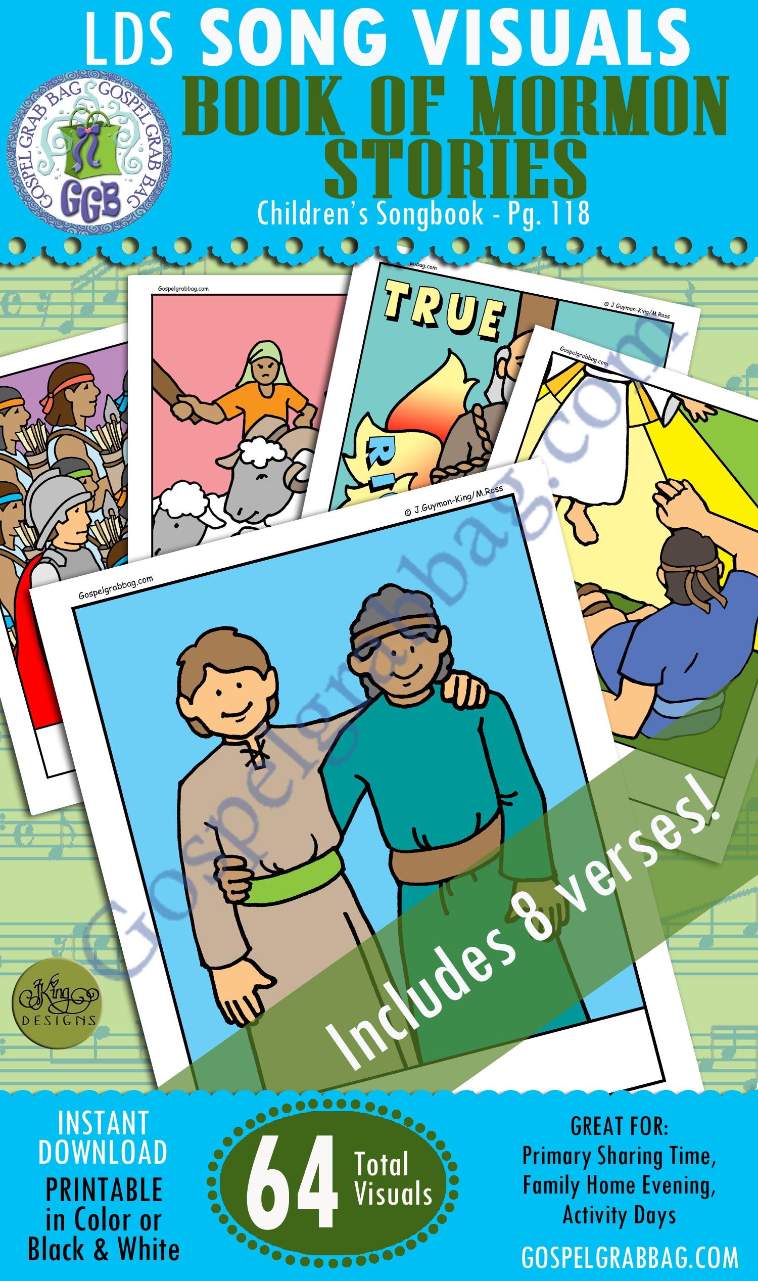 SONG VISUALS: Book of Mormon Stories Book of Mormon Stories song visuals