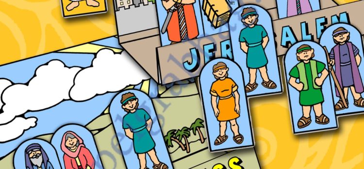 TWO SCENES – TWO STORIES From Jerusalem to Wilderness From Wilderness to Jerusalem (Obtain the Brass Plates):