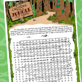 Chastity – Virtue: LDS Lesson Activity – Caution! It’s a Jungle Out There! Quicksand Puzzle
