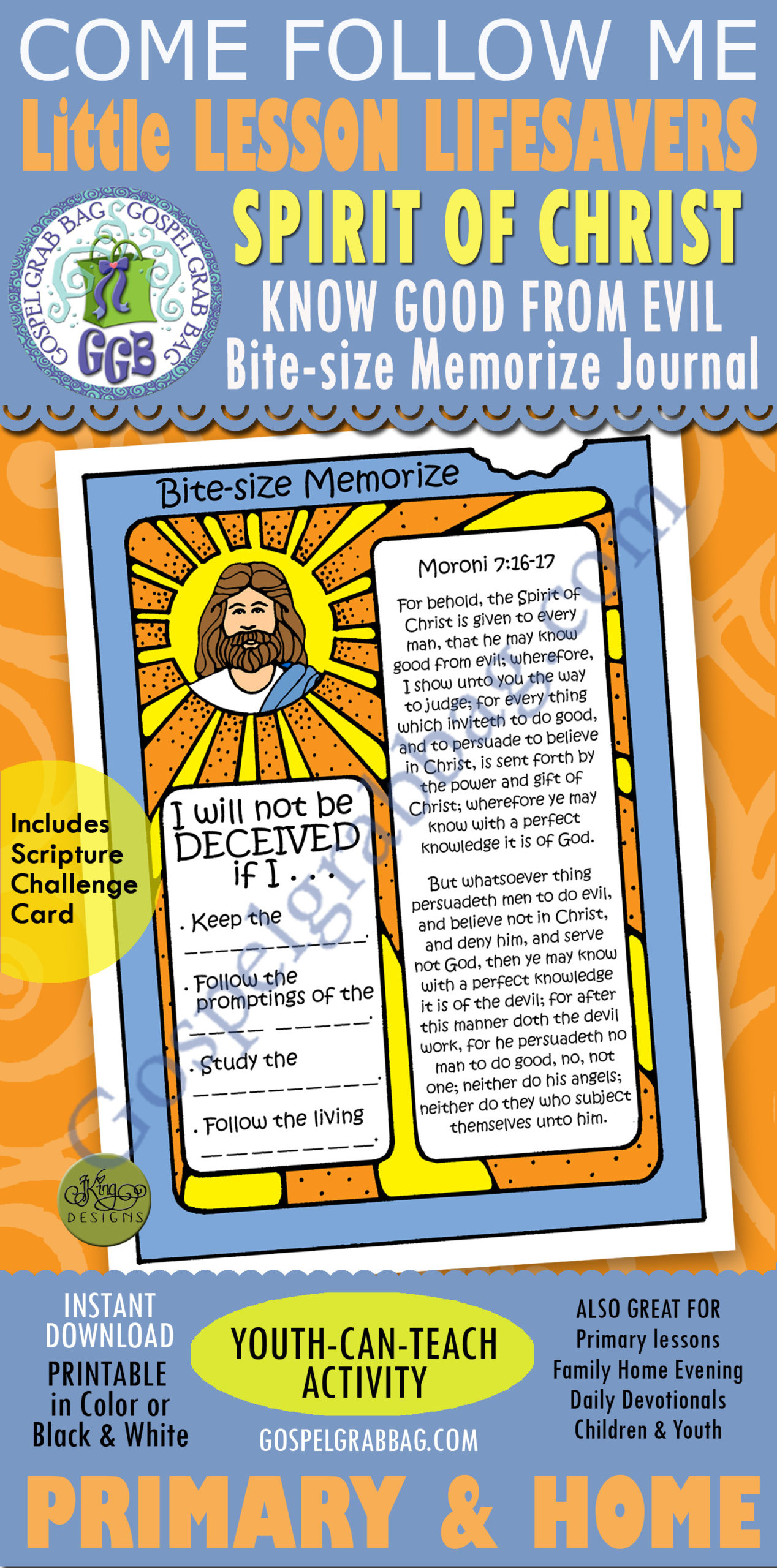 Moroni 7:16-17 bite-size memorize poster
