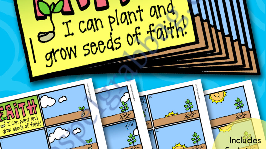 SEEDS OF FAITH flip book