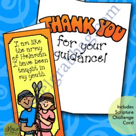 LESSON LIFESAVER Activity Honor My Parents – Thank-you Card
