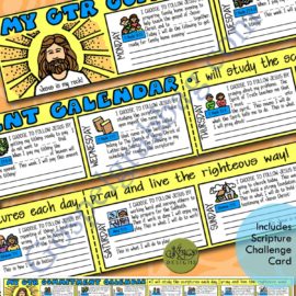 CHOOSE THE RIGHT – FOLLOW JESUS Lesson Lifesaver Activity:  Live the Teachings of Jesus (CTR Commitment Calendar) Book of Mormon COME FOLLOW ME