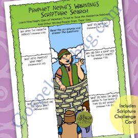 PROPHET NEPHI'S WARNINGS scripture search