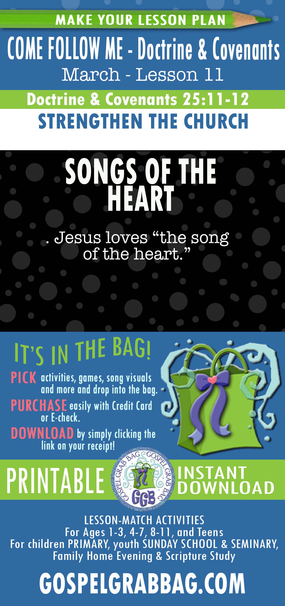 Jesus loves “the song of the heart.”