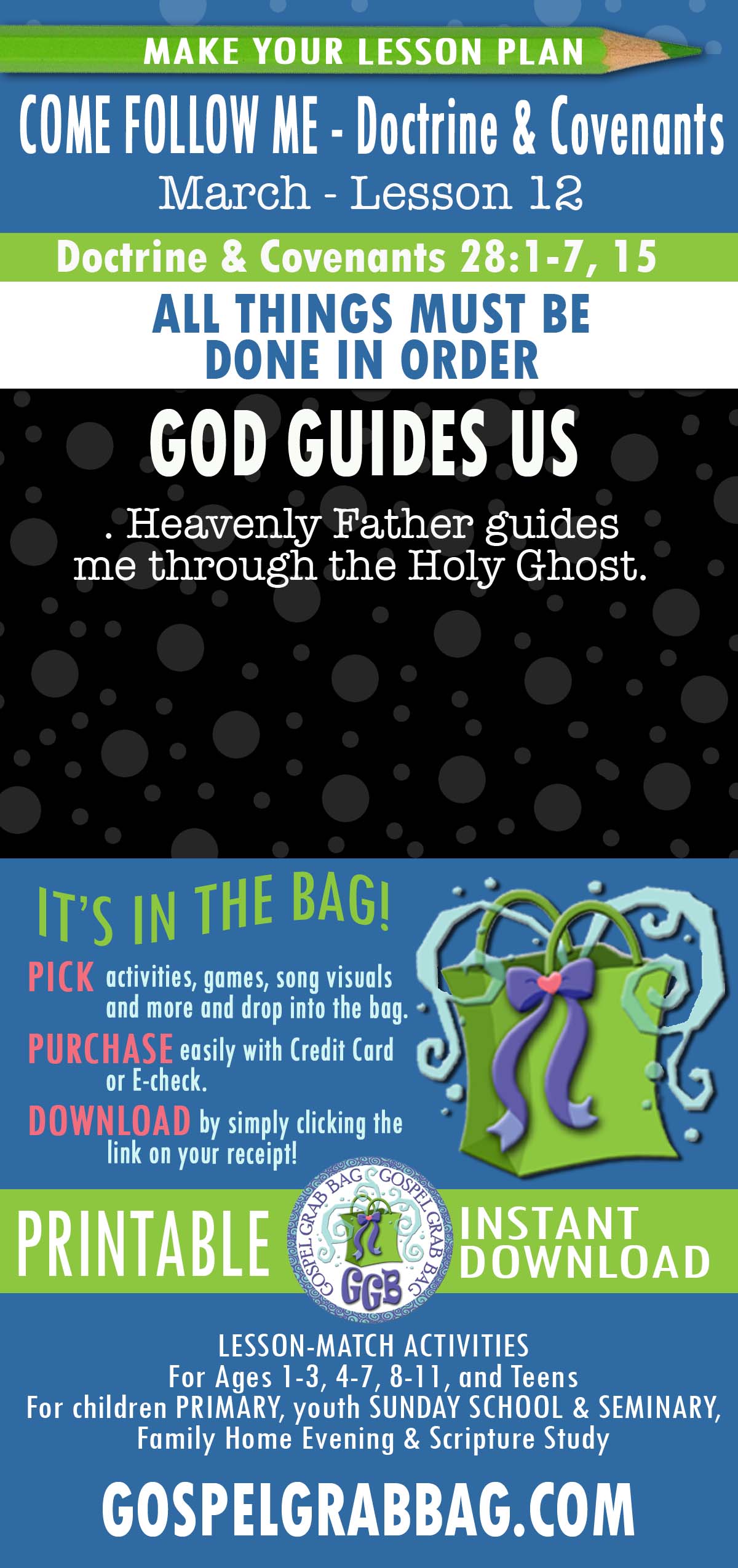 Heavenly Father guides me through the Holy Ghost.esus Christ.