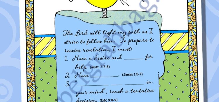 Candle of the Lord scripture word-search puzzle