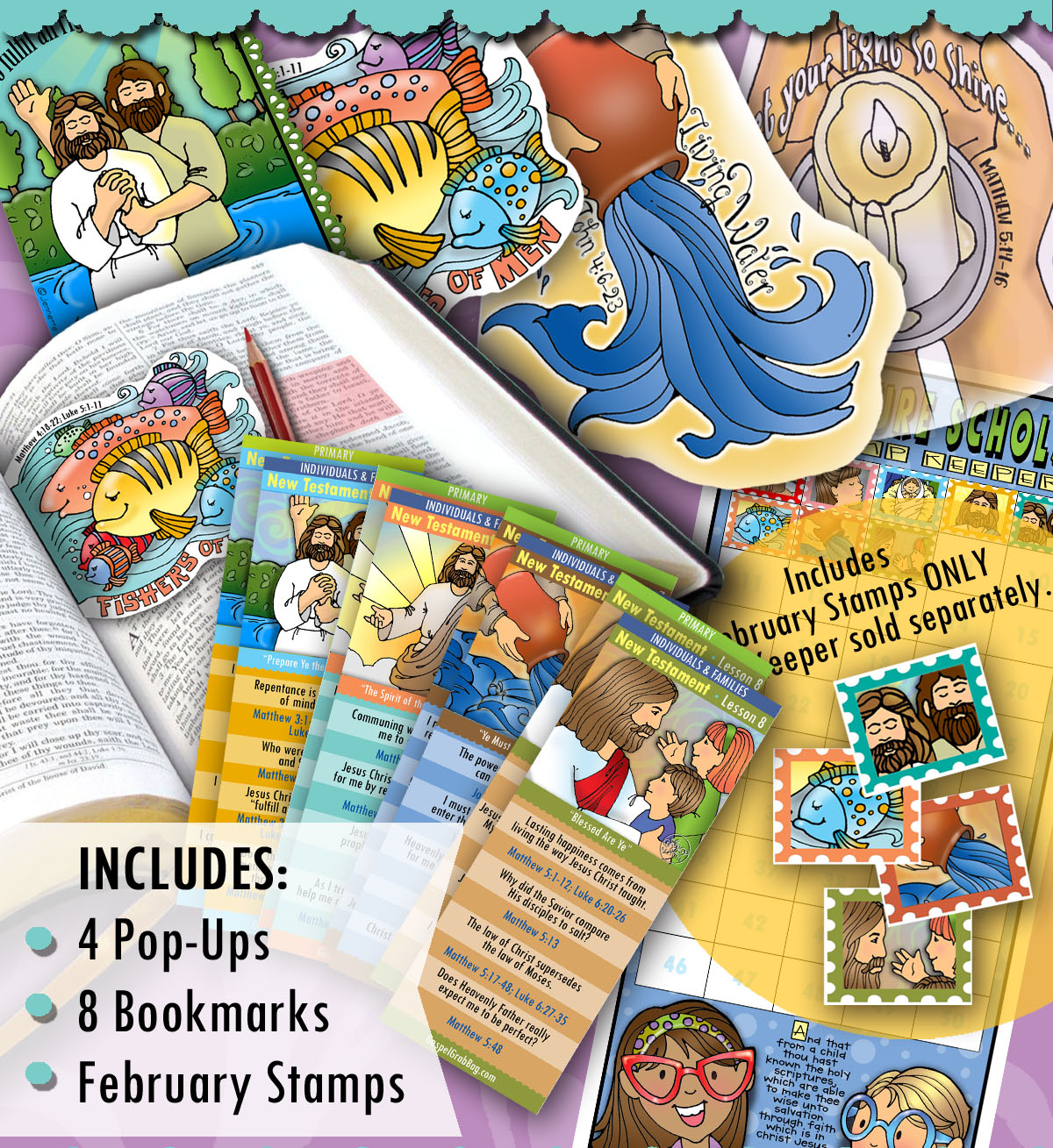 COME FOLLOW ME February New Testament BUNDLE