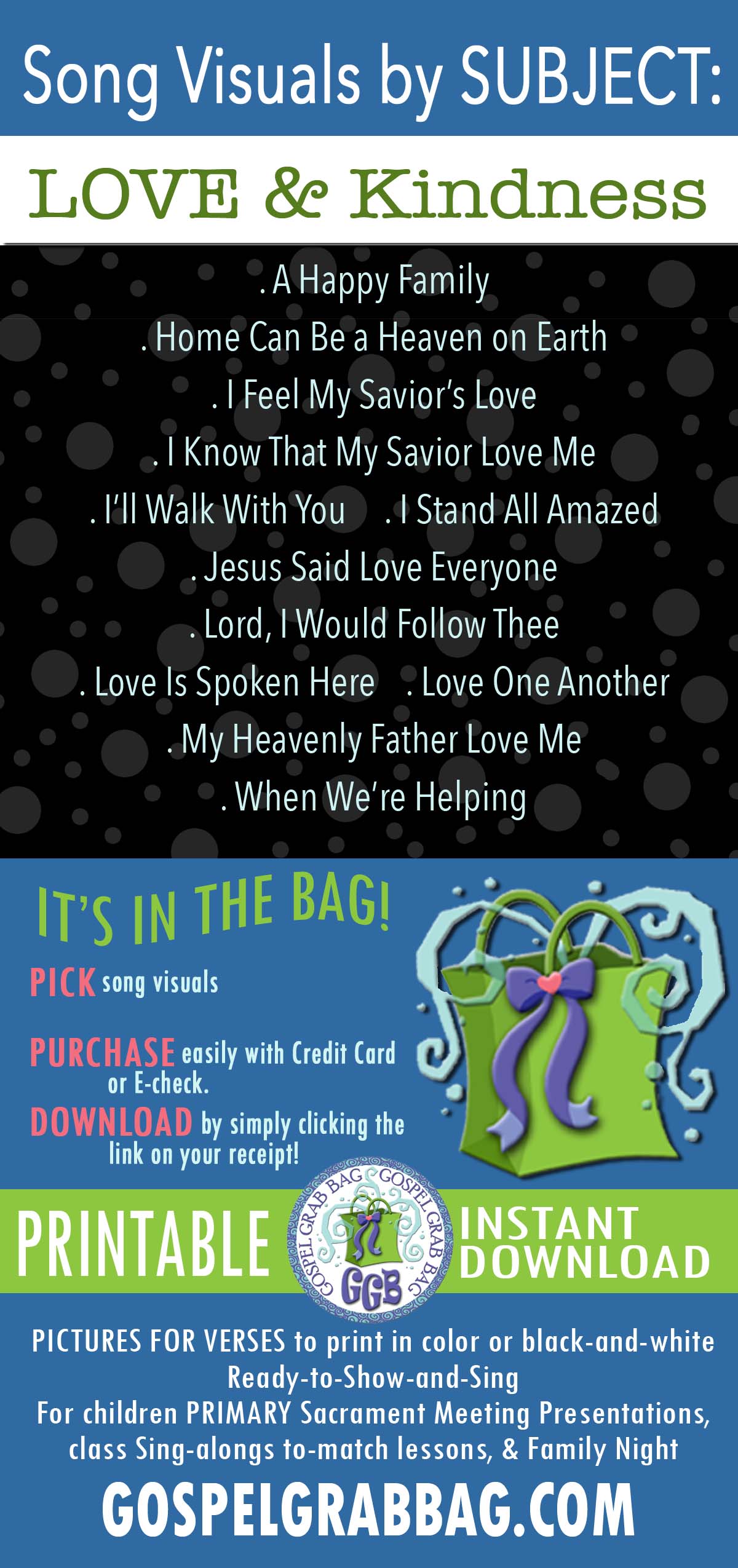 LOVE & KINDNESS Song Visuals - GospelGrabBag