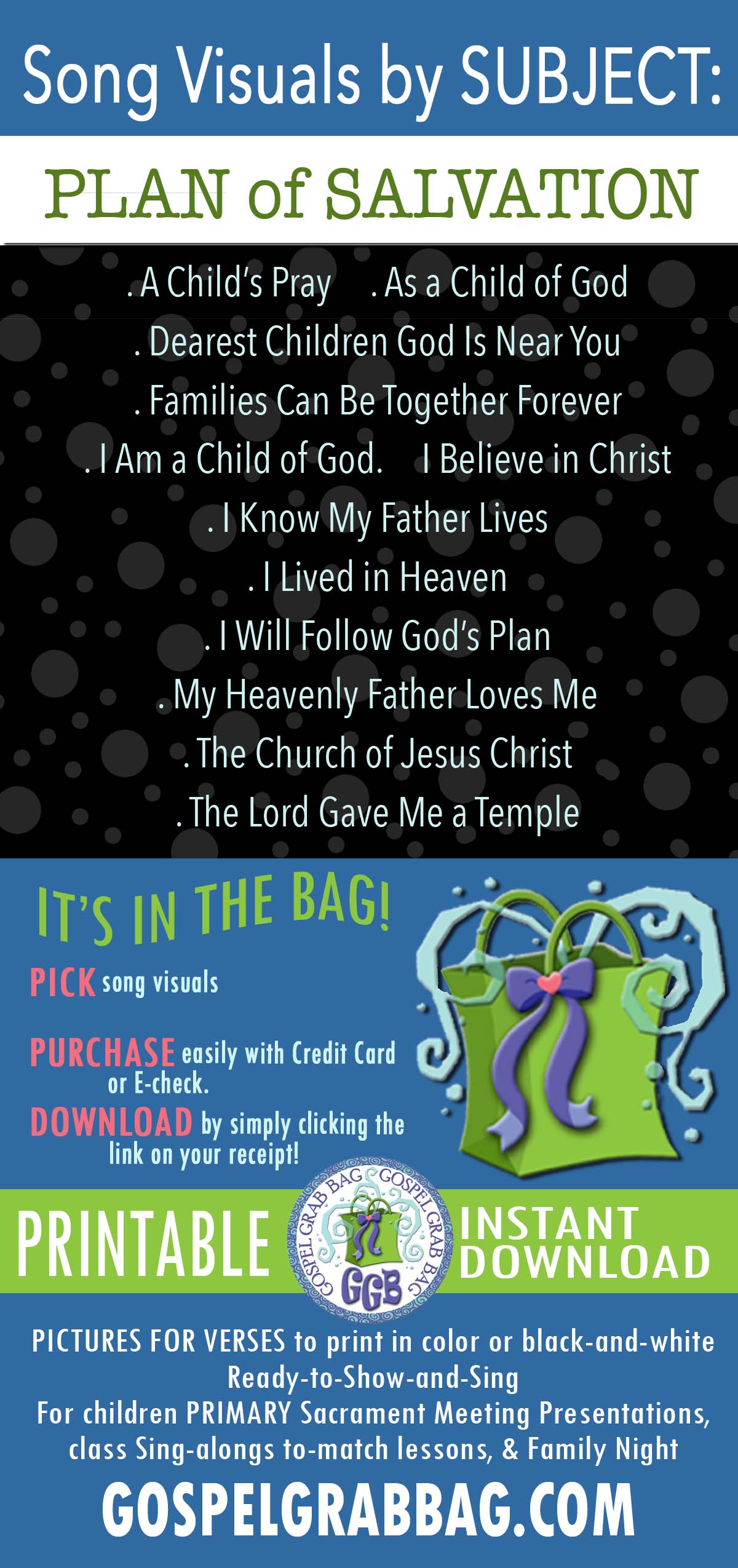 PLAN OF SALVATION Song Visuals - GospelGrabBag