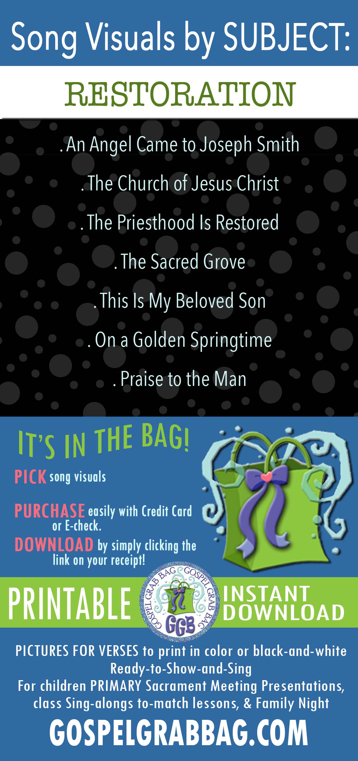 RESTORATION Song Visuals - GospelGrabBag