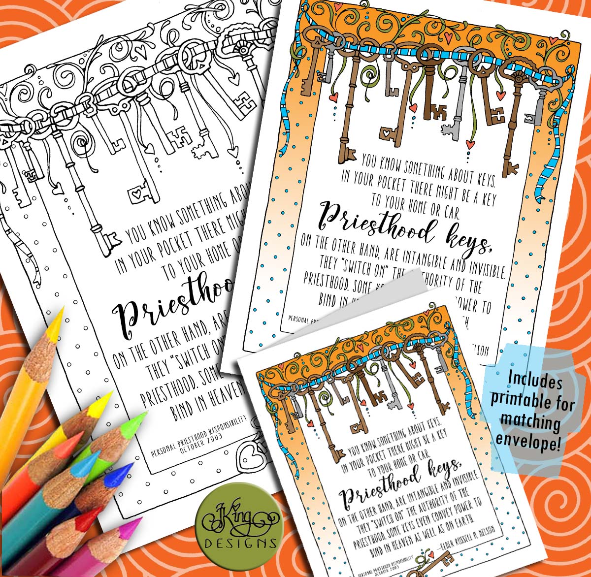 What are the keys of the priesthood?, printables, “Priesthood keys switch on the authority of the priesthood . . . bind in heaven . . . and earth, Russell M. Nelson, Personal Priesthood Responsibility, GospelGrabBag.com