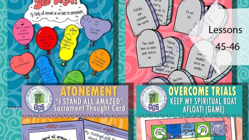 BUNDLE Come Follow Me Activities for November weeks 2-4 D&C 125-136 AGES 11-19 Teens