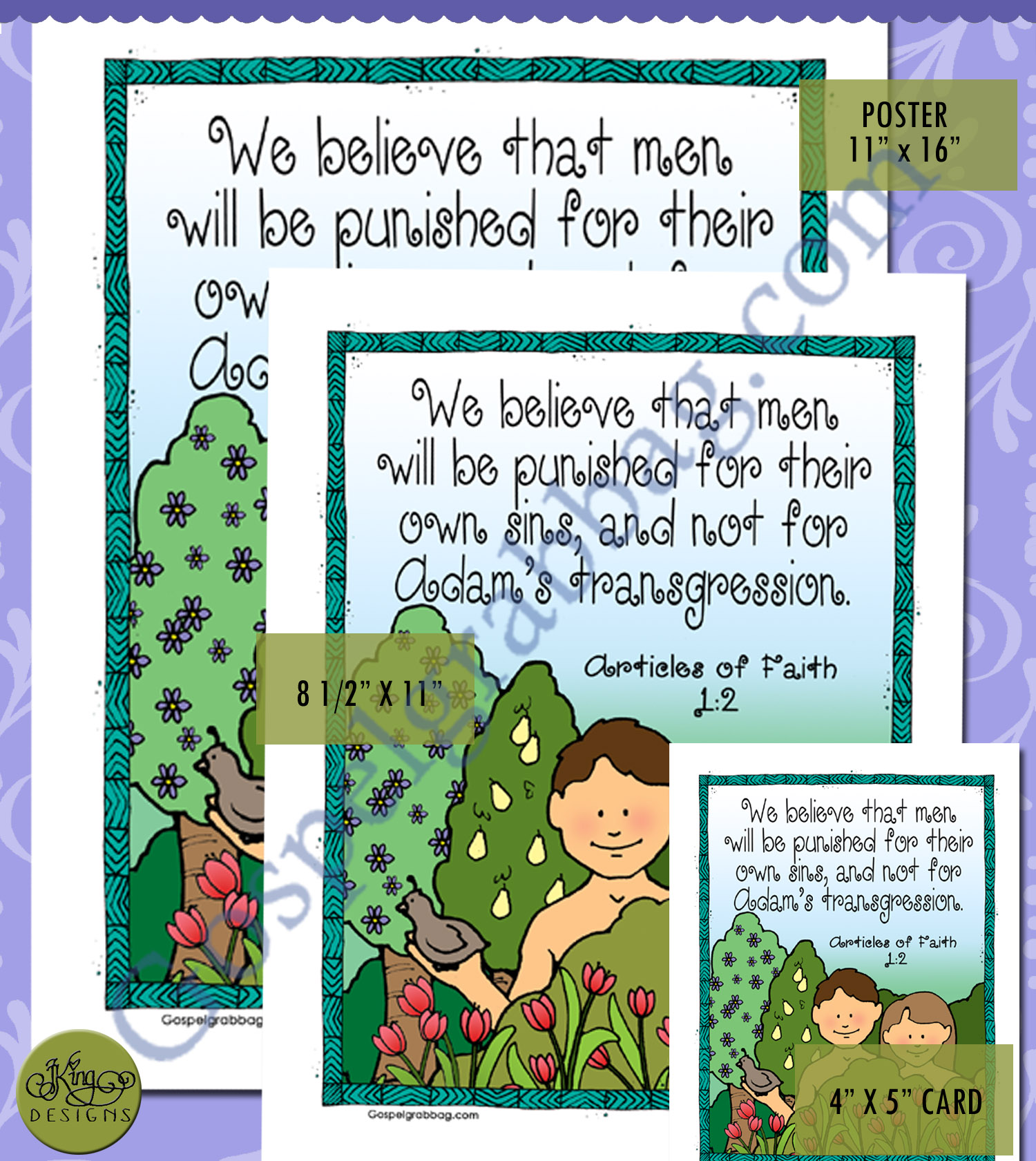 Articles of Faith 2 – KEYWORD “ADAM” (Repentance, Accountability, Choices)