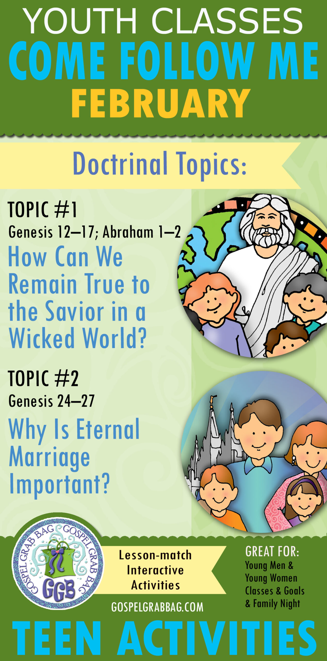 February - Youth Doctrinal Classes - Old Testament