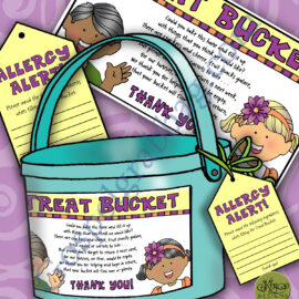 Nursery - Pre-school TREAT BUCKET label
