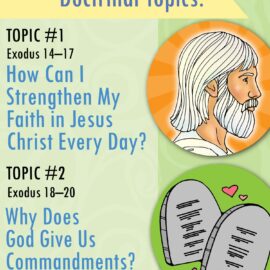 Activities for APRIL Old Testament Youth Doctrinal Classes