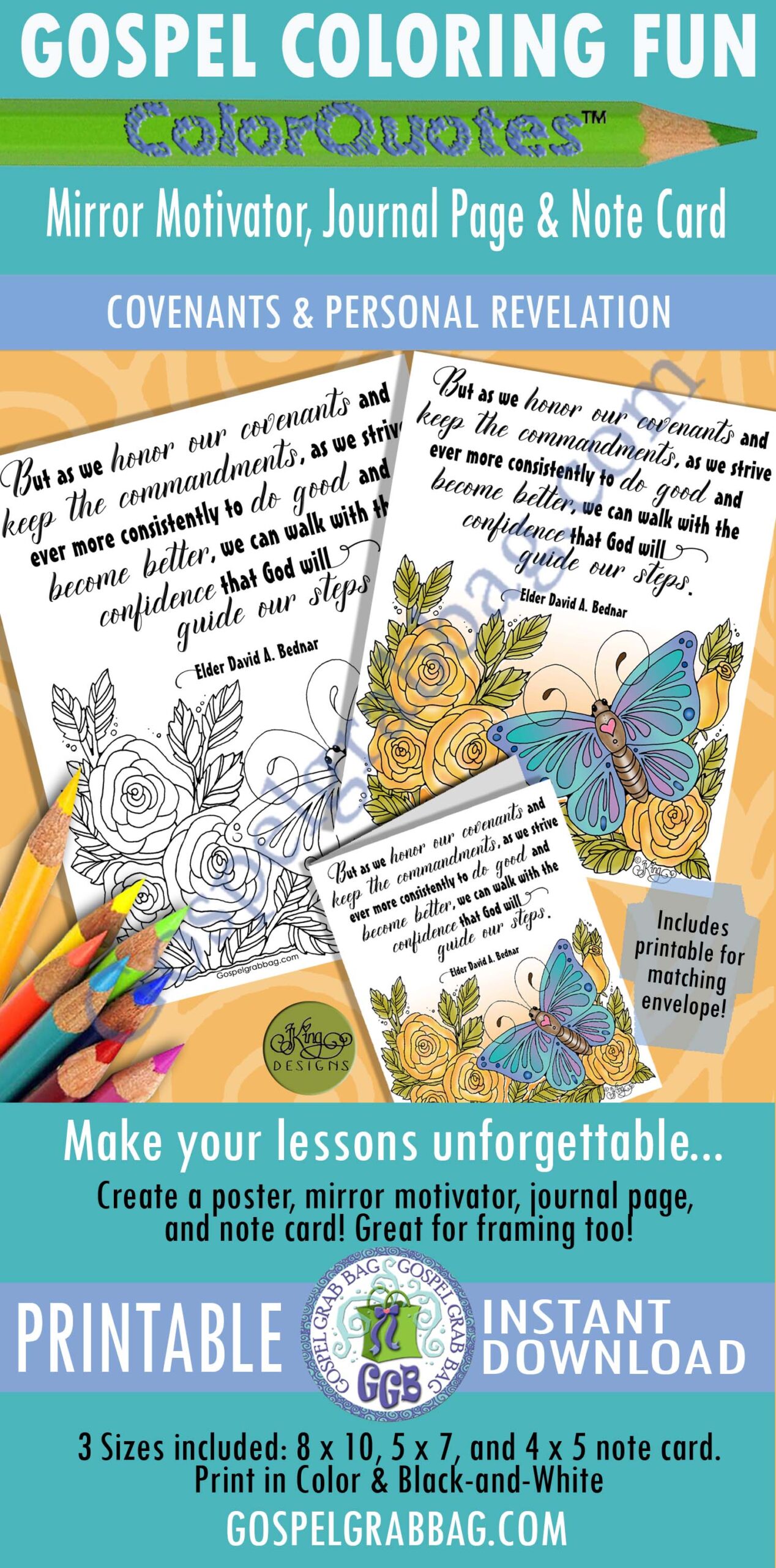 ColorQuote on Commandments & Personal Revelation