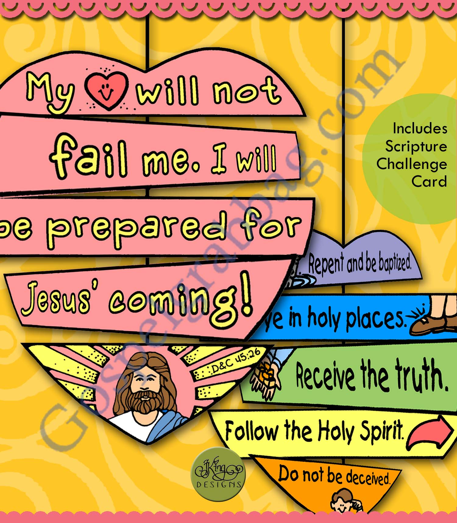 Prepare for Jesus' Second Coming strong heart mobile