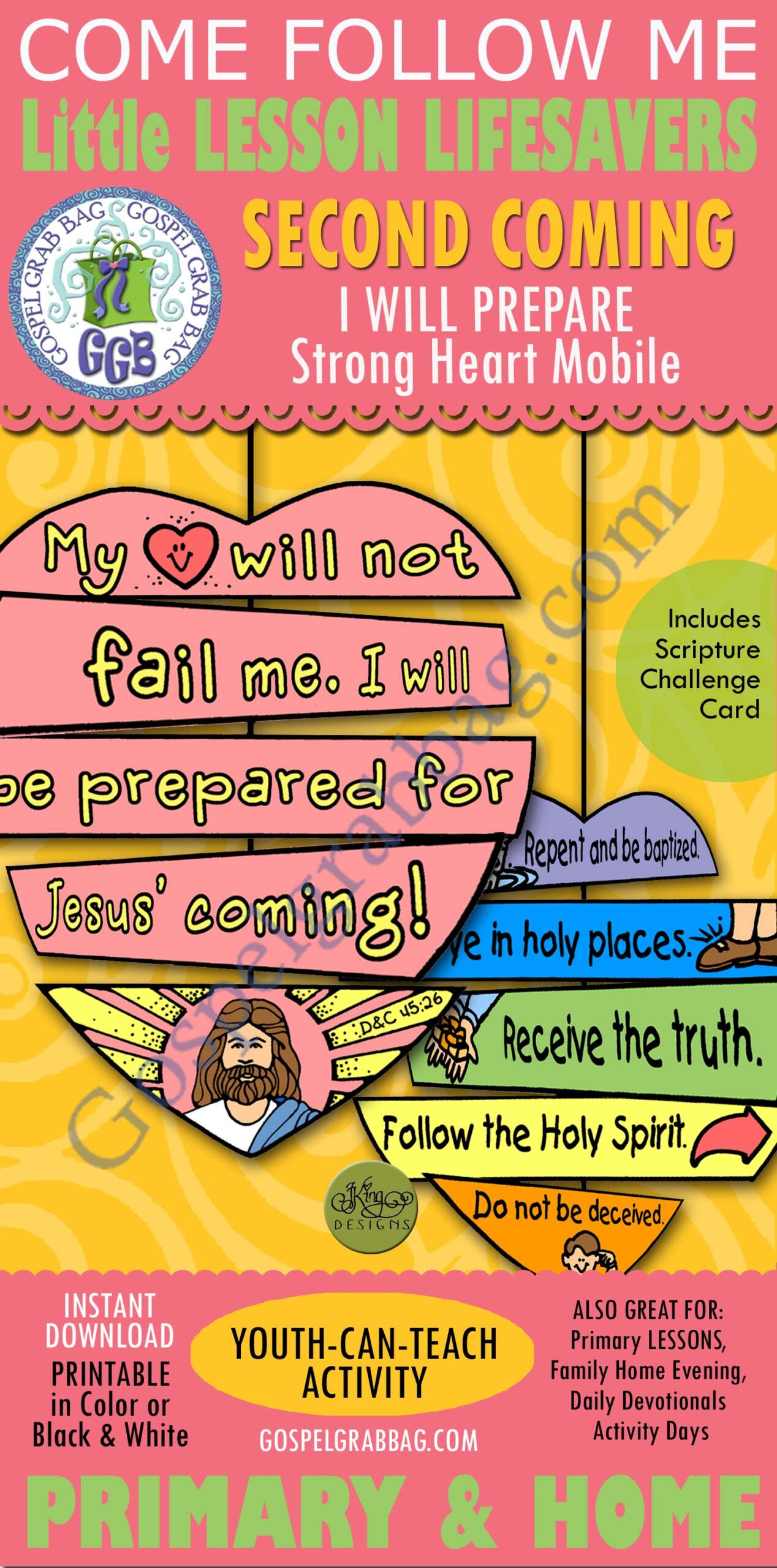 Prepare for Jesus' Second Coming strong heart mobile