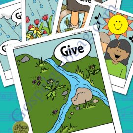 Singing Time song visuals "Give," Said the Little Stream