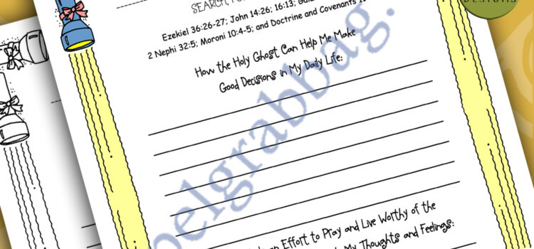 Youth Goal Planner HOLY GHOST (learn about)