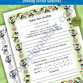 YOUTH GOAL PLANNER. DEVELOP DIVINE QUALITIES.