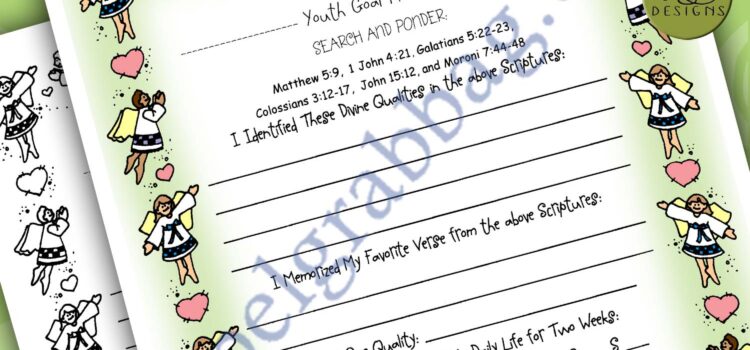 YOUTH GOAL PLANNER. DEVELOP DIVINE QUALITIES.