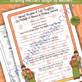 STRIPLING WARRIOR faith principles to give youth courage