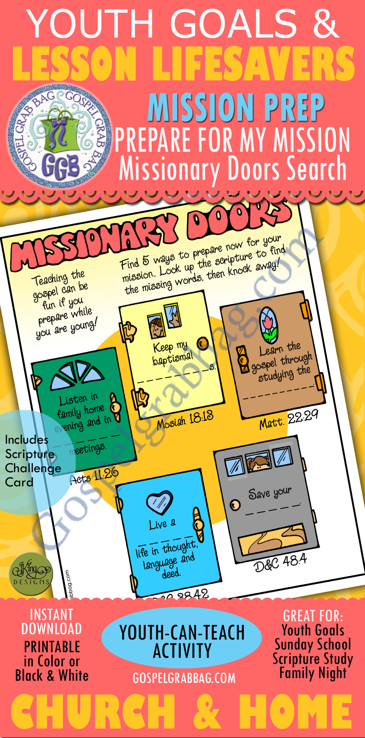 Missionary Doors scripture search