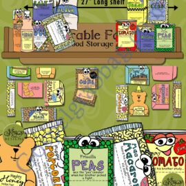 Honorable Family food storage match game