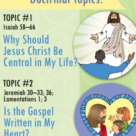 Youth Doctrinal Classes - Old Testament - October LESSON ACTIVITIES
