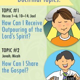 Lesson Activities For YOUTH Doctrinal Class - November - Receive His Spirit; Share the Gospel