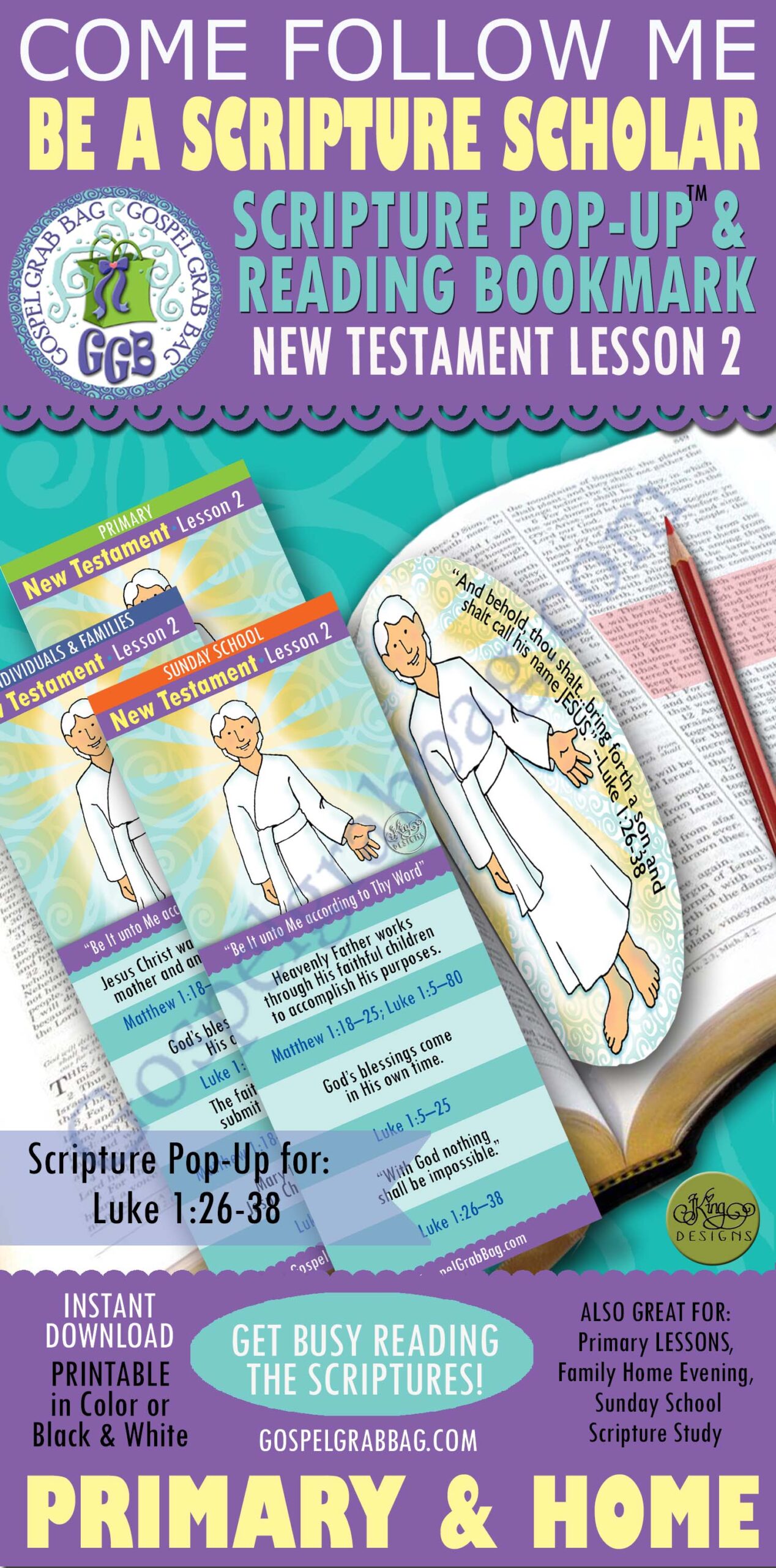 SCRIPTURE SCHOLARS "Be It unto Me according to Thy Word"