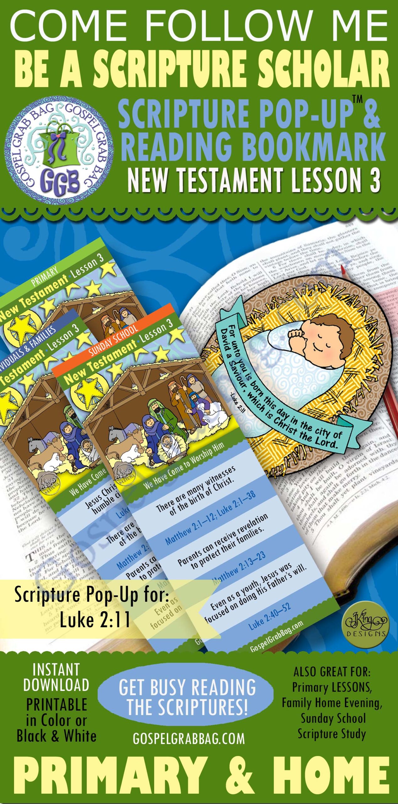 SCRIPTURE SCHOLARS FOR "We Have Come to Worship Him"